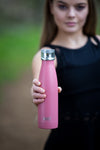 Built 500ml Double Walled Stainless Steel Water Bottle Pink image 8