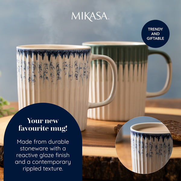Mikasa Blue Textured Mug, 410ML image 9