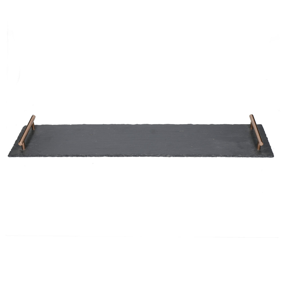 Artesà Hand Finished Serving Platter with Copper Handles