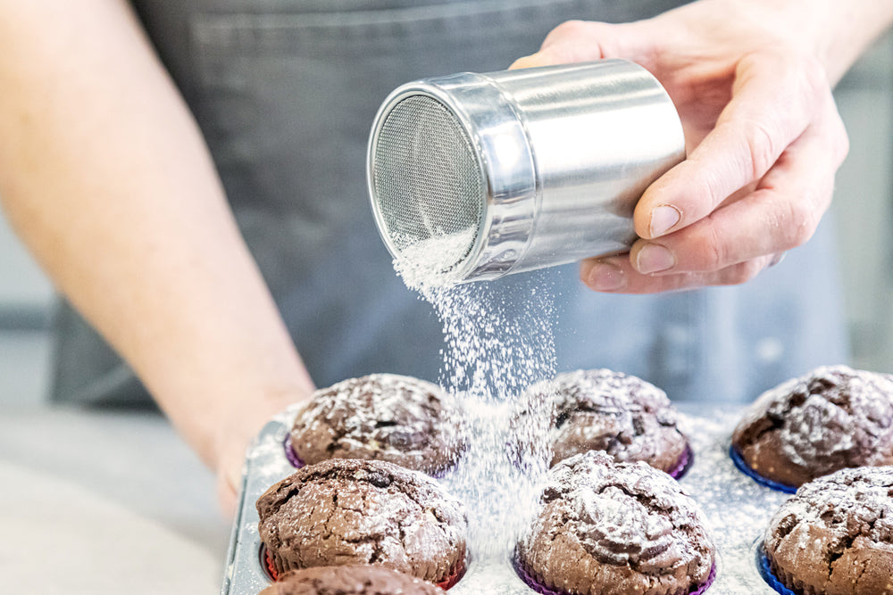 KitchenCraft Stainless Steel Fine Mesh Shaker and Lid