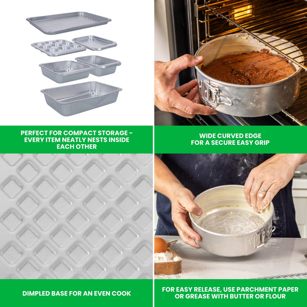 MasterClass Recycled Aluminium Springform Cake Tin, 20cm image 10