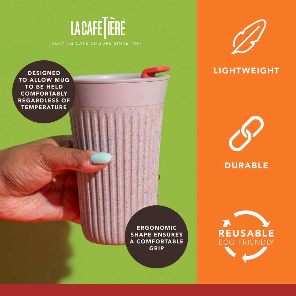 La Cafetière The Beanie Reusable Coffee Cup, 340ml