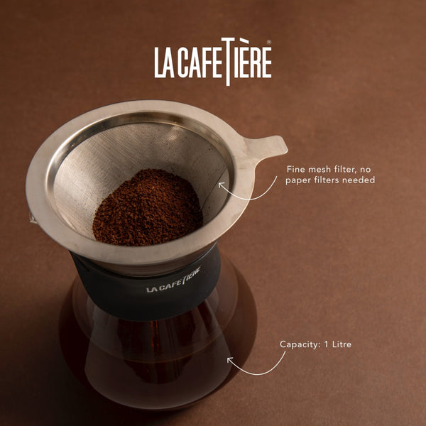 La Cafetière Glass Coffee Dripper and Carafe - 3 Cup image 8