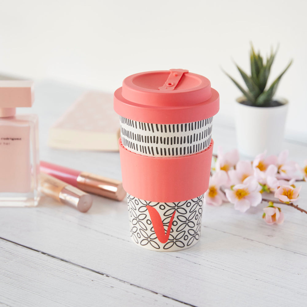 KitchenCraft 410ml Bamboo A to Z Letter 