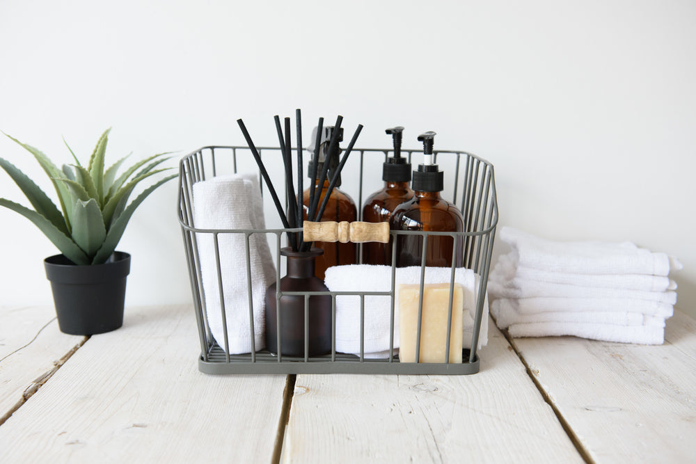 KitchenCraft Living Nostalgia Large Wire Storage Basket