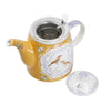 London Pottery Bell-Shaped Teapot with Infuser for Loose Tea - 1 L, Bird image 11