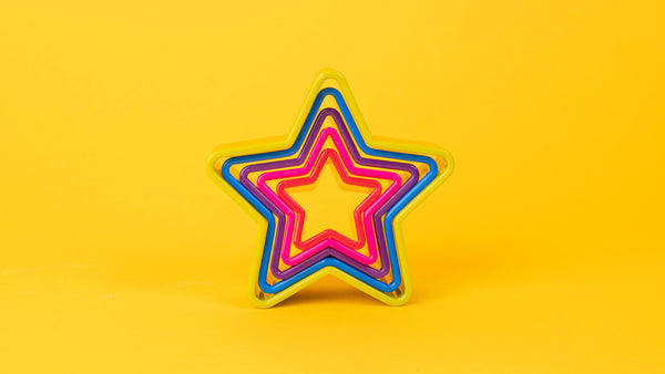Colourworks Set of 5 Star Shaped Cookie Cutters image 5