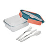 Built Tropics Glass 900ml Lunch Box with Cutlery image 7