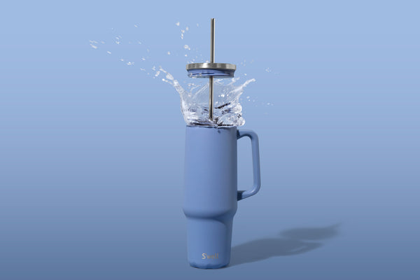 S'well Tumbler XL, 1180ml, Hydrangea Blue image 2