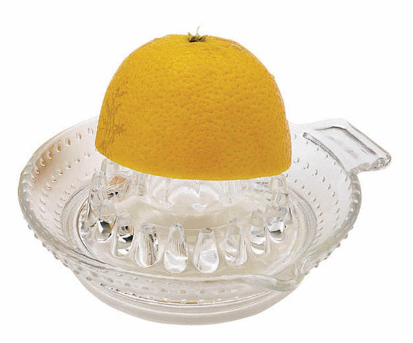 KitchenCraft Round Glass Lemon / Citrus Fruit Squeezer image 2
