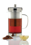 Le'Xpress Stainless Steel and Glass Infuser Teapot image 3
