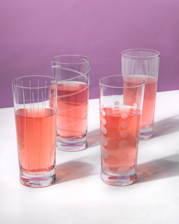 Mikasa Cheers Set Of 4 High Ball Glasses image 5