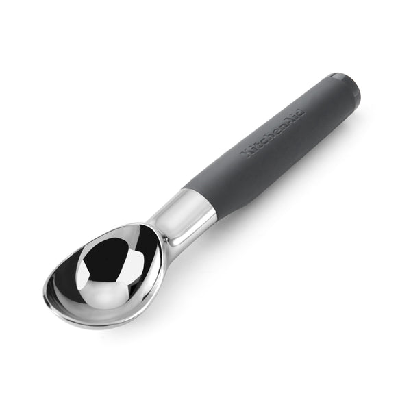 KitchenAid Soft Grip Ice Cream Scoop - Charcoal Grey image 3