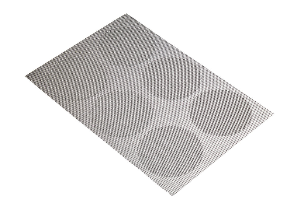 KitchenCraft Woven Reversible Grey Spots Placemat