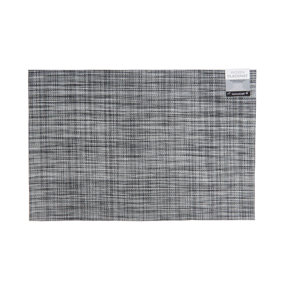 KitchenCraft Woven Grey Mix Placemat
