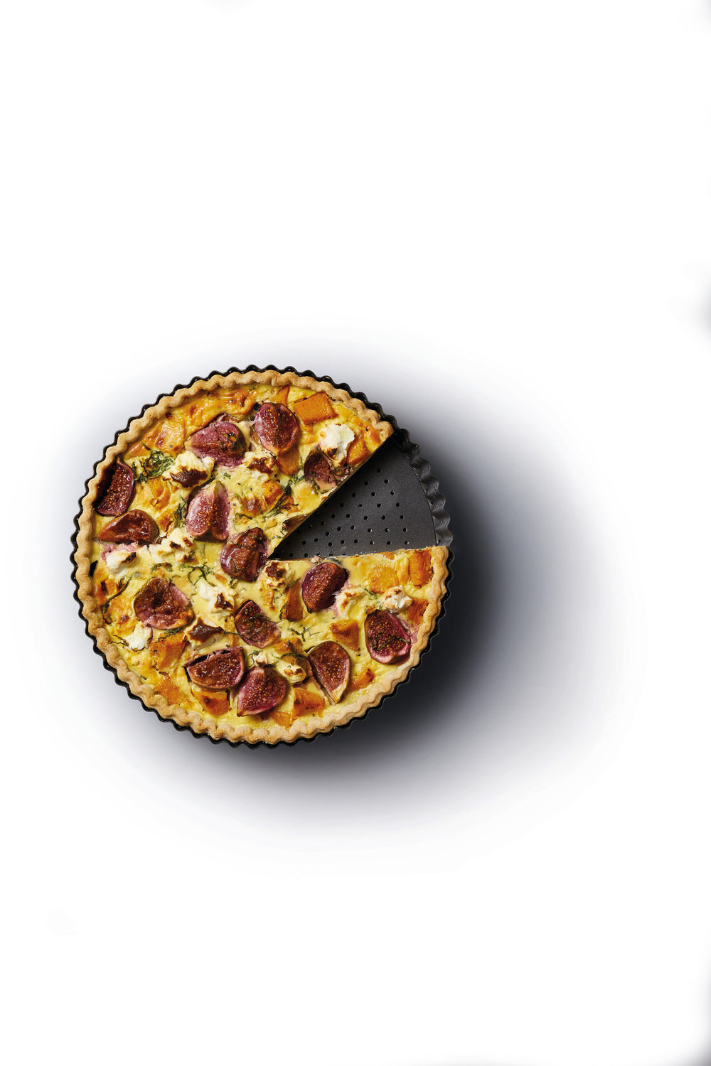 MasterClass Crusty Bake Non-Stick Fluted Round Quiche Tin, 25cm