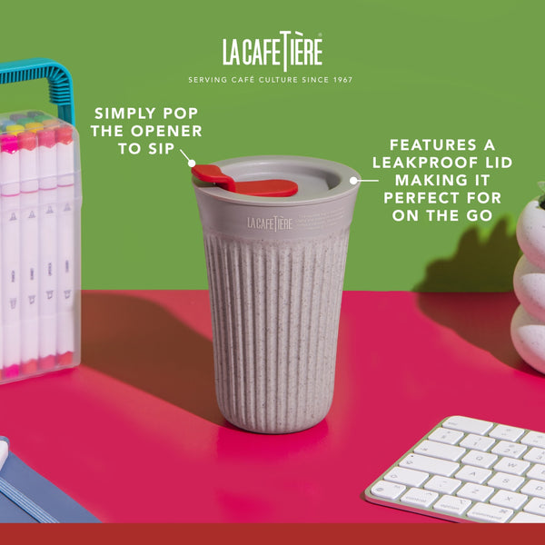 La Cafetière The Beanie Reusable Coffee Cup, 340ml image 9