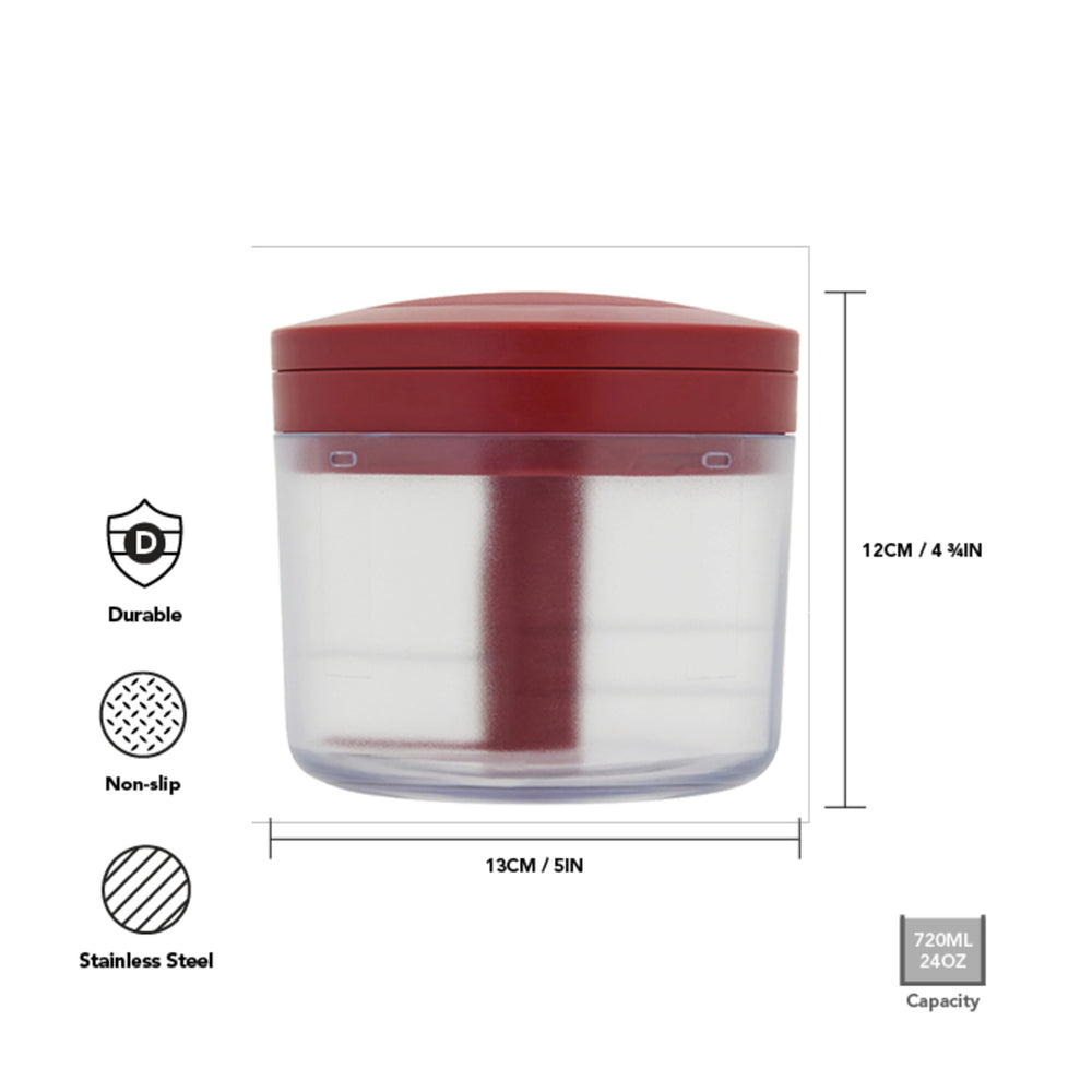 KitchenAid Manual Food Chopper, Empire Red