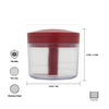 KitchenAid Manual Food Chopper, Empire Red