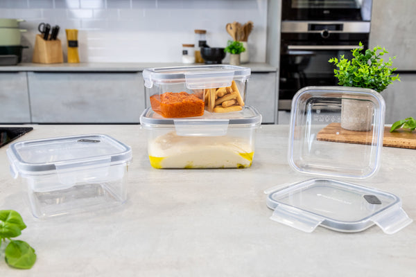 MasterClass Eco Snap Divided Lunch Box - 800 ml image 5