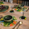 Creative Tops Tropical Floral 4 Round Coasters, 12 x 12 x 2CM