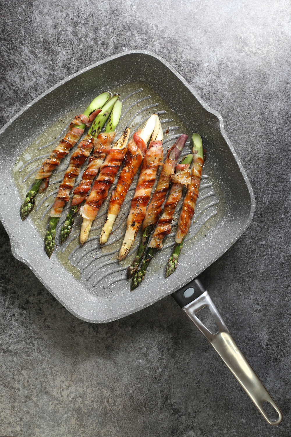 MasterClass Cast Aluminium Grill Pan, 28cm