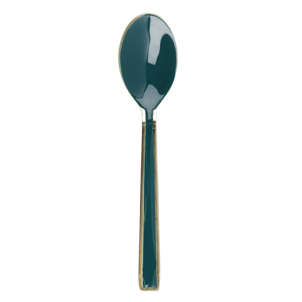 Artesà Set of Teaspoons - Green and Gold, 4 Pieces image 9