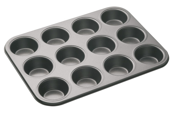MasterClass Set of Non-Stick Large Roasting Pan, Baking Tray, Twelve Hole Deep Baking Pan, Bake Pan Square, Loaf Pan image 4