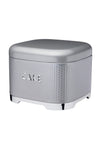 2pc Gift-Tagged Shadow Grey Kitchen Storage Set with Steel Cake Tin and Bread Bin - Lovello image 3