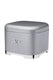 2pc Gift-Tagged Shadow Grey Kitchen Storage Set with Steel Cake Tin and Bread Bin - Lovello