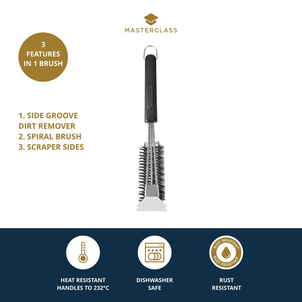 MasterClass BBQ Bristle Spiral Grill Brush image 9