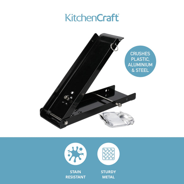 KitchenCraft Floor Standing Foot Operated Can Crusher image 8