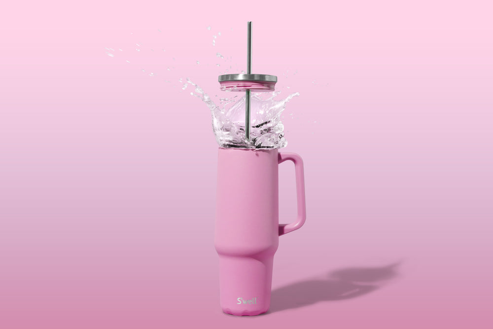S'well Tumbler XL, 1180ml, Hydrangea Pink