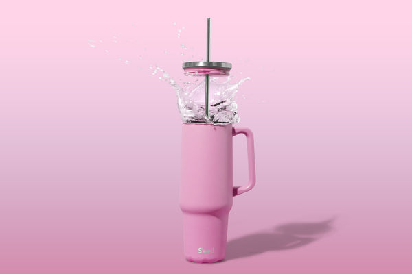 S'well Tumbler XL, 1180ml, Hydrangea Pink image 2