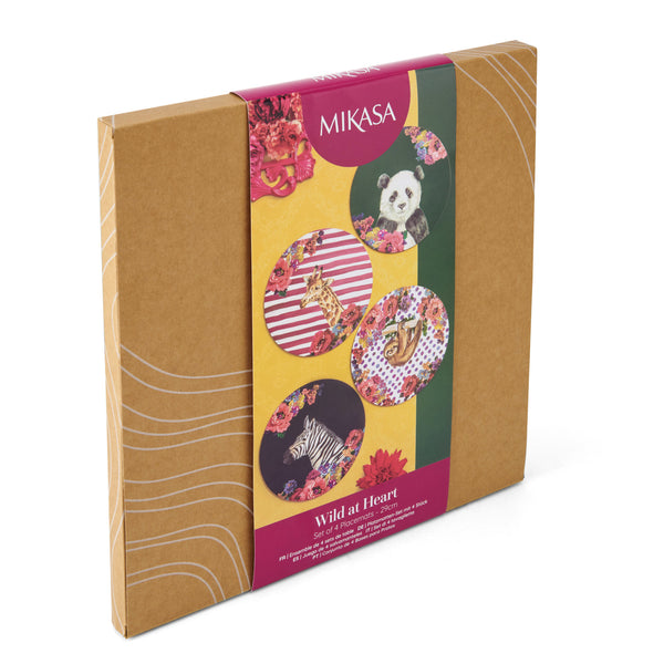 Mikasa Wild at Heart Cork Round Placemats, Set of 4, 25cm image 3