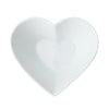 Mikasa Chalk Small Heart Porcelain Serving Bowl, 13cm, White image 1