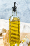 KitchenCraft World of Flavours Italian Ridged Glass Oil Drizzler image 5