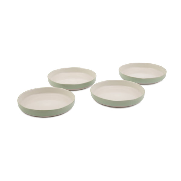 Jamie Oliver Big Love Dishy Bowls, Stoneware, Set of 4, Green, 22cm image 2