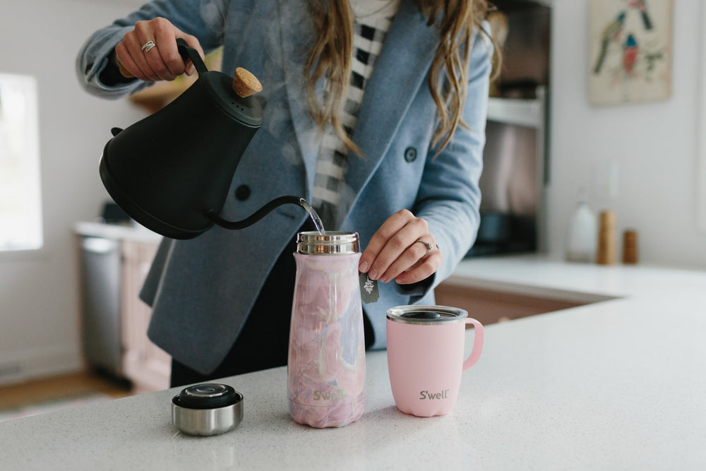 S'well Geode Rose Traveler, 470ml