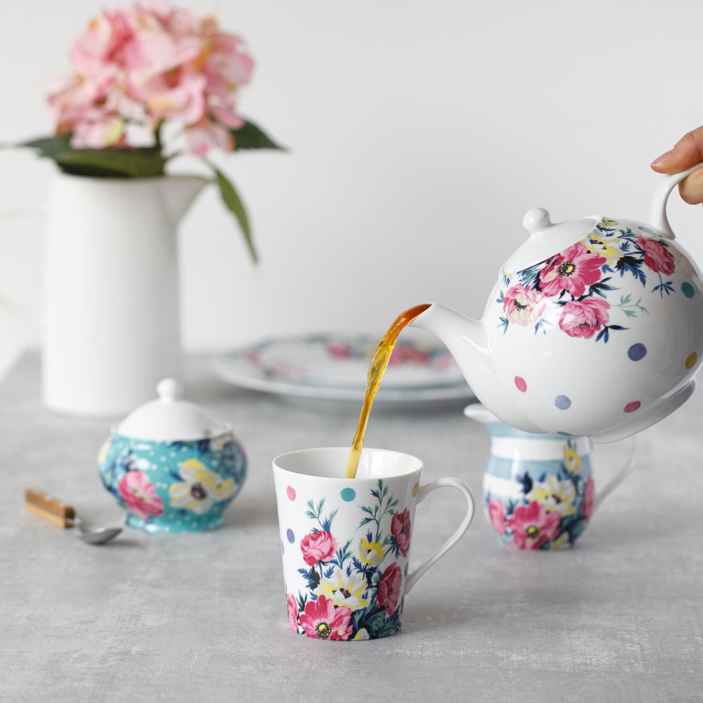 Mikasa Clovelly Porcelain 1 Litre Teapot