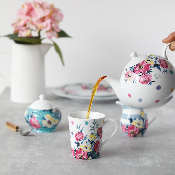 Mikasa Clovelly Porcelain 1 Litre Teapot image 6