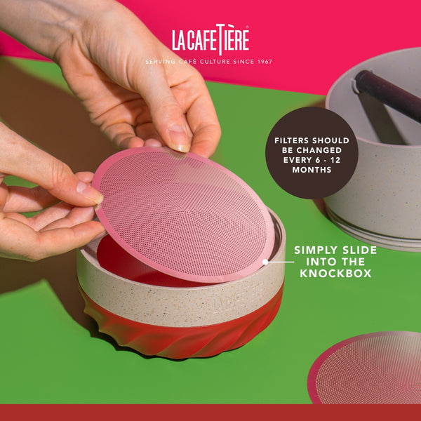 La Cafetière Fine Mesh Filter Replacement for Renew Composter and Knockbox, Set of 2 image 9