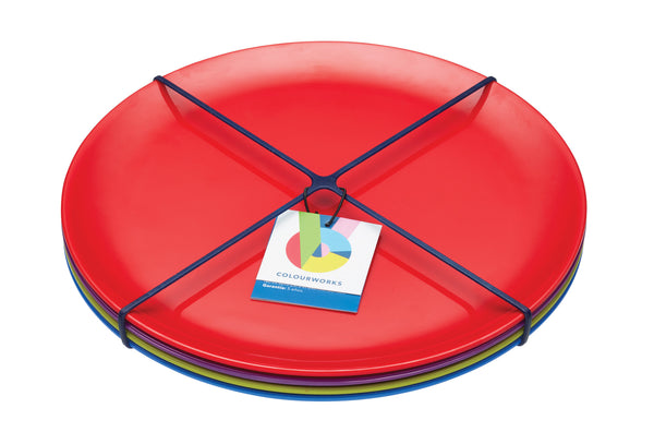 Colourworks Set of 4 Melamine Salad Plates image 3