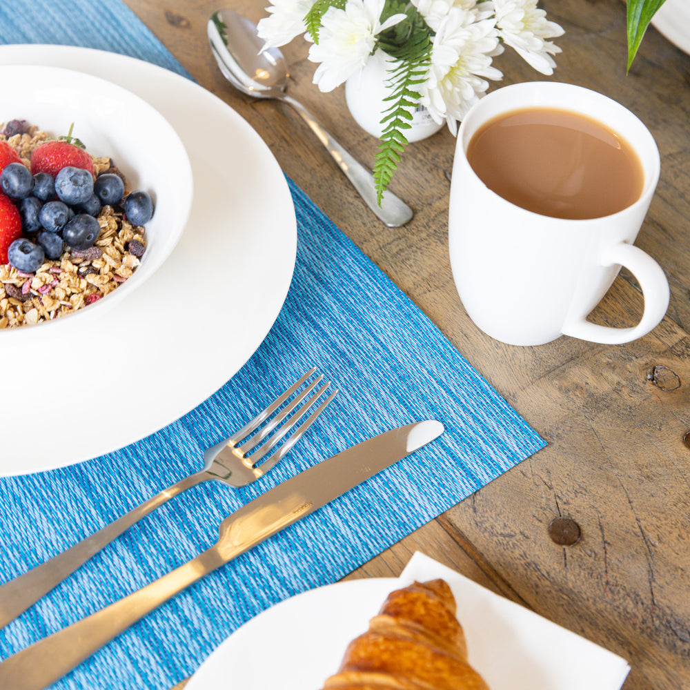 KitchenCraft Woven Reversible Blue / Purple Placemat