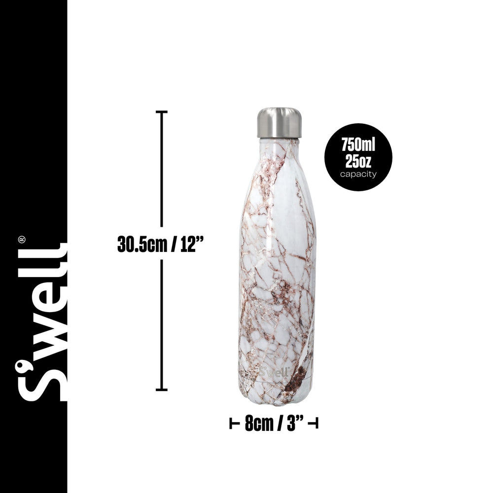 S'well Calacatta Gold Drinks Bottle, 750ml