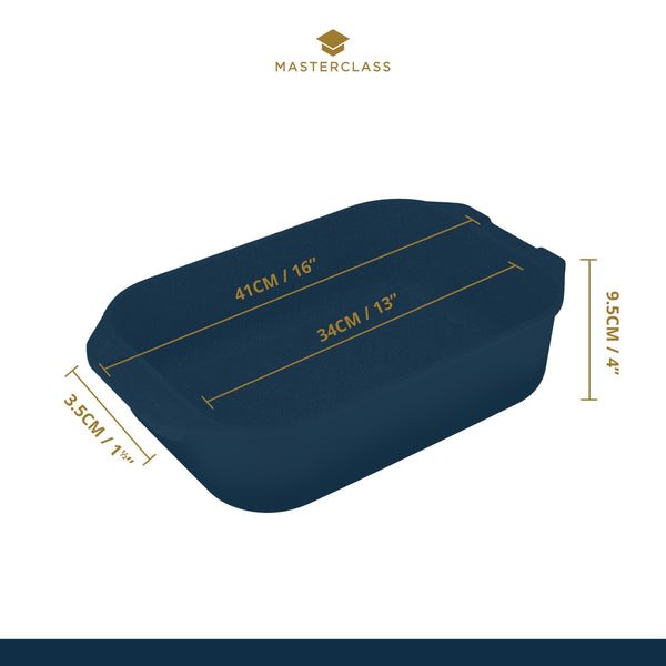 MasterClass Large Roasting Tin with Handles - Black image 7