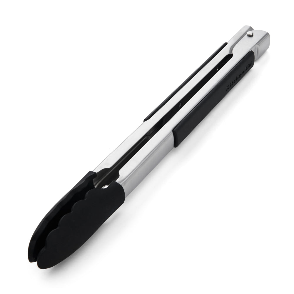 KitchenAid Silicone-Tipped Side-Locking Tongs, 30cm