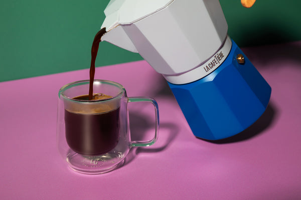 La Cafetière Espresso Pot 3 Cup, Sky Blue image 6