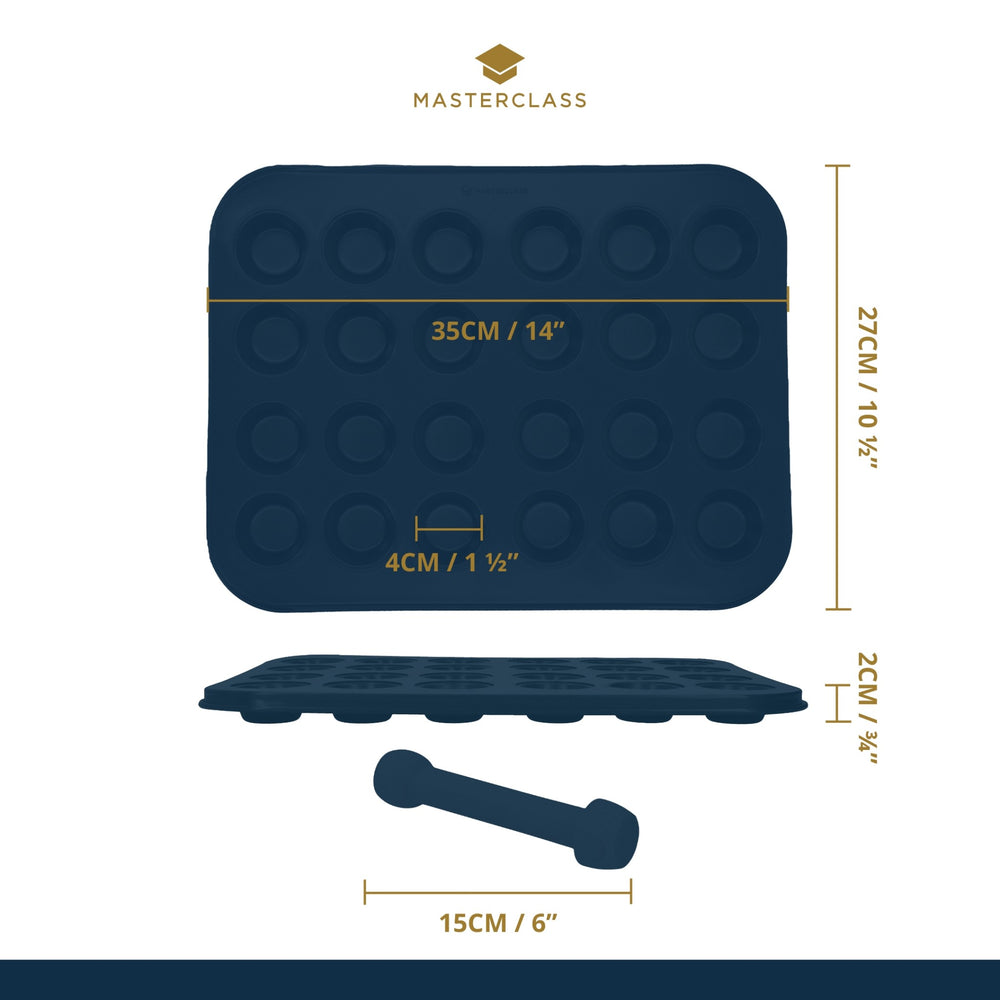 MasterClass Non-Stick 24 Hole Mini Tin