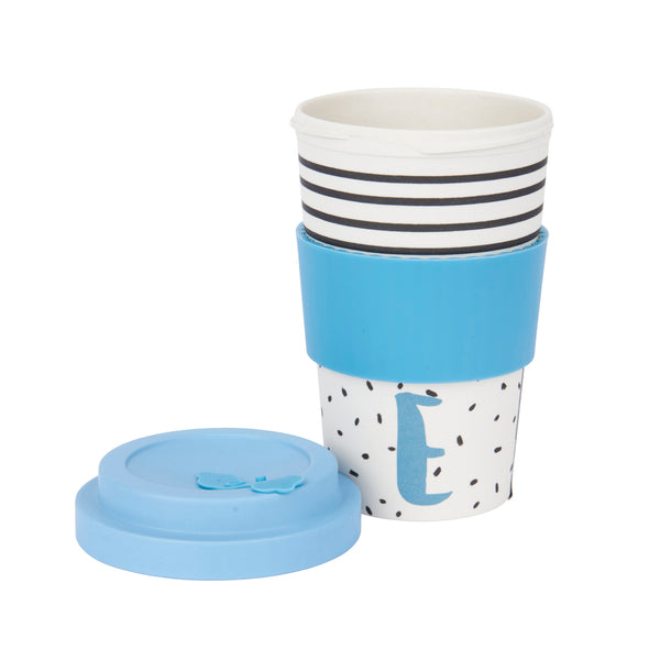 KitchenCraft 410ml Bamboo A to Z Letter 